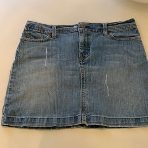 Old Navy jean skirt